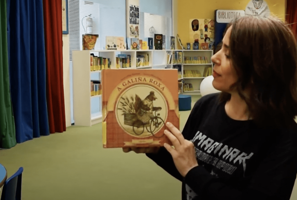 Audiocuentos de la Biblioteca Afundación – A Galiña Roxa