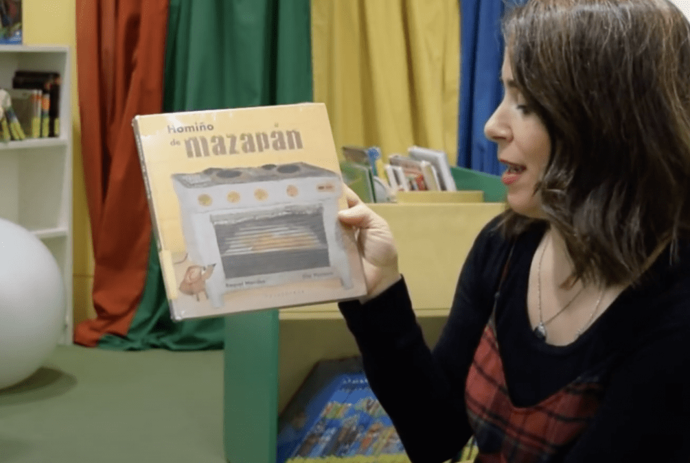 Audiocuentos de la Biblioteca Afundación –  Homiño de mazapán