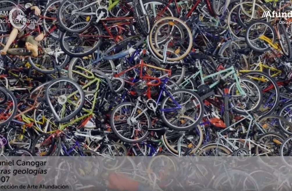 La Colecci&oacute;n en casa. Daniel Canogar. &laquo;F&oacute;ra de foco&raquo;