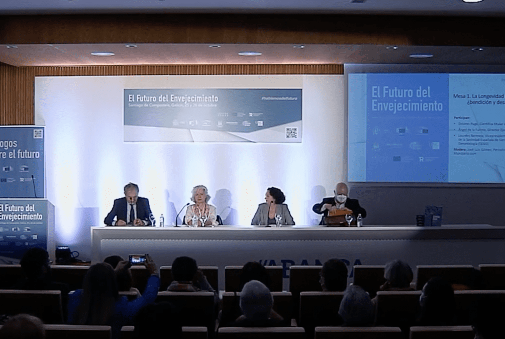 Mesa 1: “A lonxevidade en España: bendición e desafío?” – Diálogos sobre o futuro do envellecemento