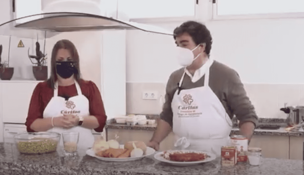«Aprende a cocinar en A Coruña» en colaboración con Cáritas – Capítulo 3: Martín Fernández y Sonia Posse