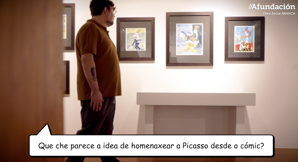 Exposición «Picasso protagonista» – Lorenzo Montatore – Que che parece a idea de homenaxear a Picasso desde o cómic?