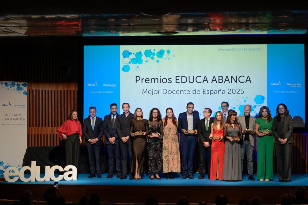 Gala de entrega Premios Educa ABANCA Mejor Docente de España 2025