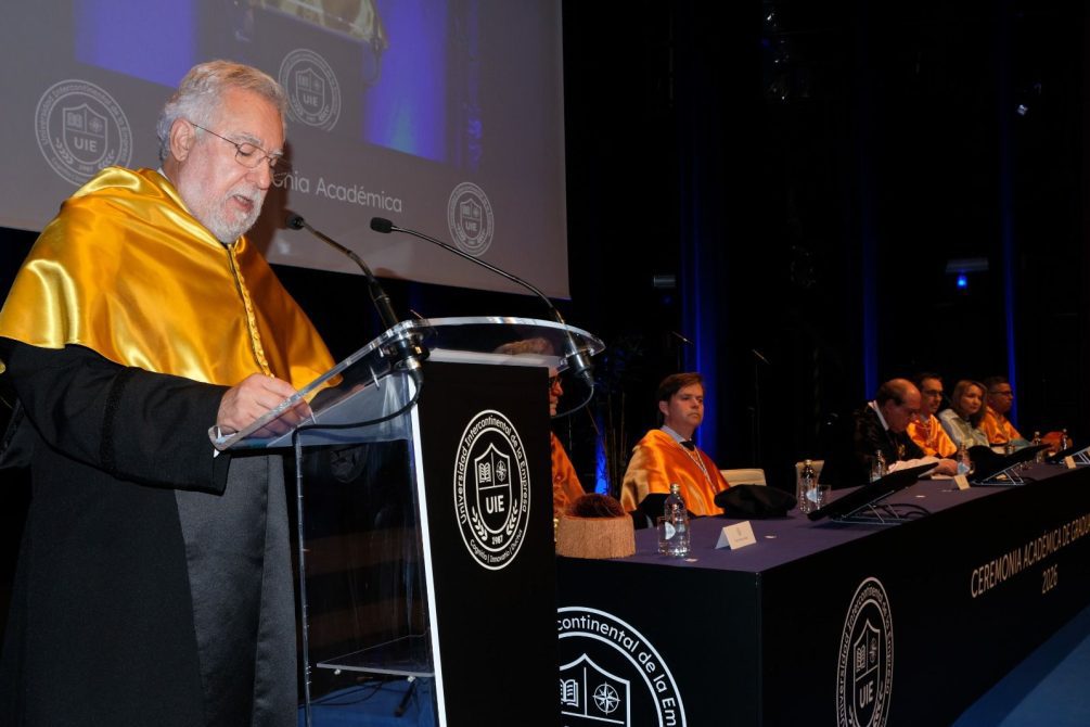 Discurso de Miguel Ángel Santalices, Presidente del Parlamento de Galicia, como padrino de la primera promoción de UIE